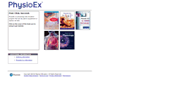 Desktop Screenshot of physioex.com